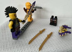 Lego Ninjago Mini-figure Lot Eyezor, Chen, Skylor Jungle Robe 70746 Authentic