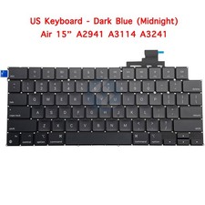 NEW US Blue Midnight Keyboard MacBook Air 15" A2941 2023 A3114 2024 A3241 2025