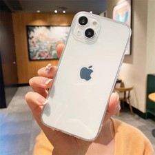 1PC For Apple iPhone 14 Phone Case Clear Shockproof Hard Cover