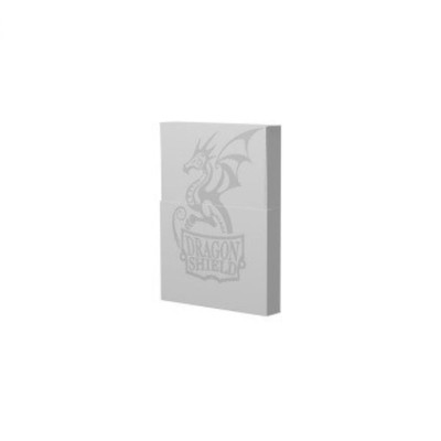 Dragon Shield Cube Shell Ashen White   8-Pack Durable TCG/MTG Card Deck Box