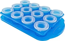 Fairly Odd Novelties 12pc Set-Add Water & Freeze to Make Ice One Size, Blue 