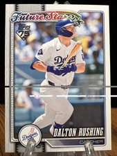 2026 Topps #103 Daulton Rushing Future Stars -Los Angeles Dodgers