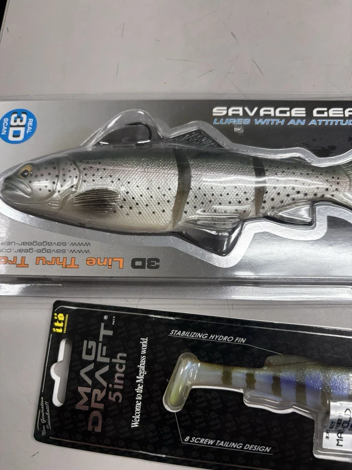 soft plastic swimbait lot - Image 4 of 4