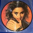 VTG Madonna I Can Sing Like Virgin 12" RECORD PICTURE DISC VINYL Live Detroit