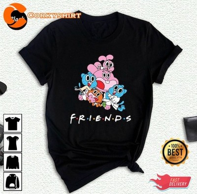 Cute The Amazing World of Gumball Cute Cartoon T-shirt S-5XL