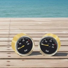 0-350 Bar Pressure Gauge Waterproof Dive Gear Long-Lasting for Divers