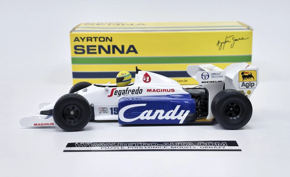 TOLEMAN F1 HART TG 184 SAISON GP 1984 AYRTON SENNA MINICHAMPS 1:18 - Bild 3 von 4