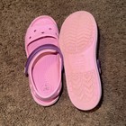 Girls C-13 Pink Croc Sandals — photo 4