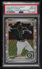 2020 Bowman Draft Chrome Mojo Refractor Robert Puason #BD-155 PSA 10 GEM MT 2l4