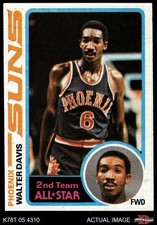 1978 Topps #10 Walter Davis Suns RC North Carolina 5 - EX