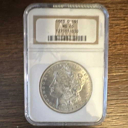 1883 Morgan Dollar New Orleans MS63 NGC Certified Silver $1 Uncirculated Coin
