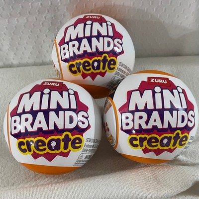 (3) ZURU Mini Brands Masterchef Series 1 Collection Mystery Collectibles Capsule