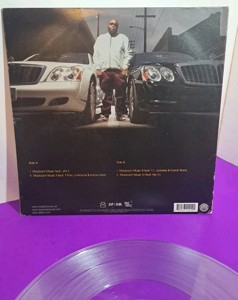 Rick Ross The Maybach Edition 12" Single Vinyl 2015 Def Jam Foto 4 de 4