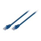 LINDY 5m CAT6 U/UTP Snagless Gigabit Network Cable, Blue 5m Blue