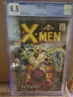 The X-Men #25 CGC Graded 8.5 Marvel Comics October 1966 White PAGES
