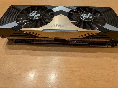 Palit GeForce RTX 2080 Ti 11 Gigabyte Dual Fan Cooling Video Graphics Card