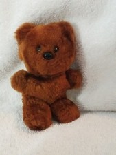 Bear Brown Plush Pooky Teddy VTG 1983 Dakin Garfield Cat 6" Mini United Feature