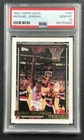 MICHAEL JORDAN PSA 10 1992-93 TOPPS BASKETBALL #141 GOLD BULLS 3092