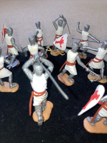 Vintage Timpo English Medieval Crusader 🏴 Knights Templar Look 👀 - Picture 9 of 11