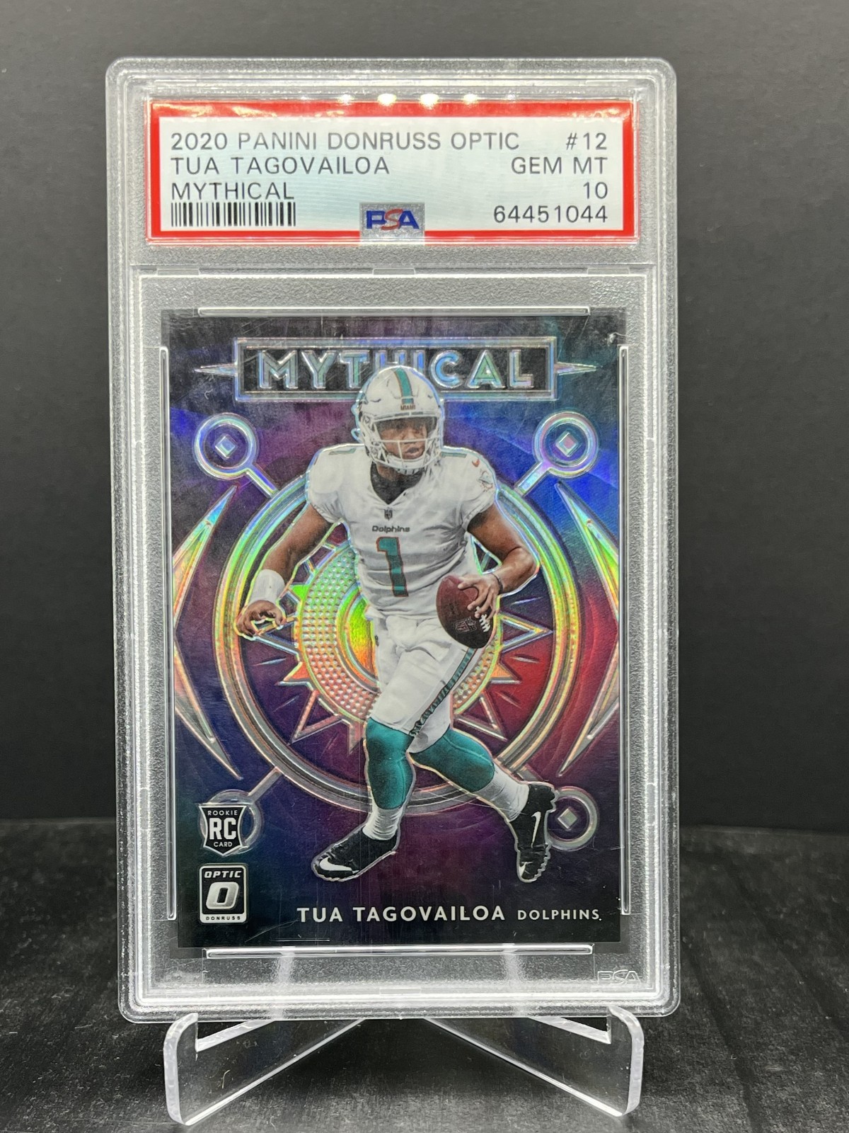 Tua Tagovailoa Panini Donruss Optic Mythical #12 Base