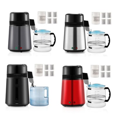 Uimoso Wasser Destilliergerät Water Distiller Edelstahl Wasserdestilliere 4L