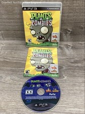 Plants vs Zombies Sony PlayStation 3 Video Game 2011 IOB W/Manual Tested Works image