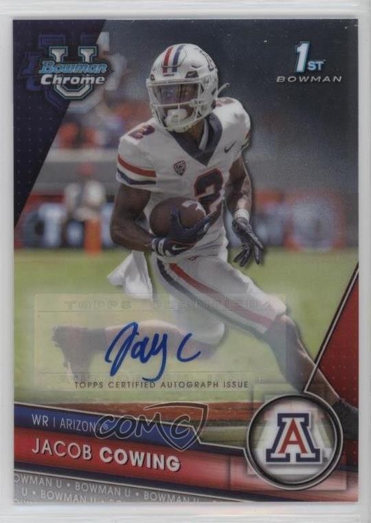 2023 Bowman U Chrome Chrome Prospect Auto Jacob Cowing #46 Auto 1q6v