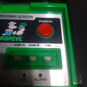 Nintendo Game & Watch Popeye Panorama Screen Working Screen Issue Vintage 6022AK