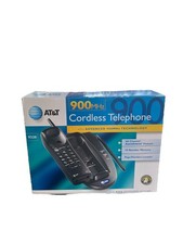Vintage AT T 9320 Digital 900 MHz Cordless Telephone Black New In Open Box