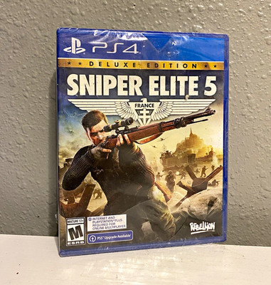 Rebellion Sniper Elite 5 Deluxe Edition (PS4) M Shooter Multiplayer Online NTSC