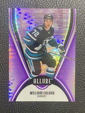 2025-26 Allure Hockey Purple Diamond William Eklund /10 San Jose Sharks