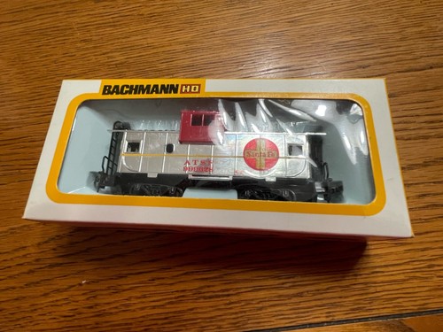 Trenes Bachmann HO Visión Amplia Caboose Santa Fe Nº 1070 Nuevo en Caja Envío Gratis | Zustand: New