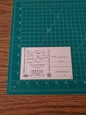 Vintage Ham Amateur Radio Card Postcard 1990 Sardinia Italy IM0GSA