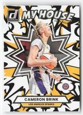 2025 Donruss WNBA #14 Cameron Brink My House Press Proof