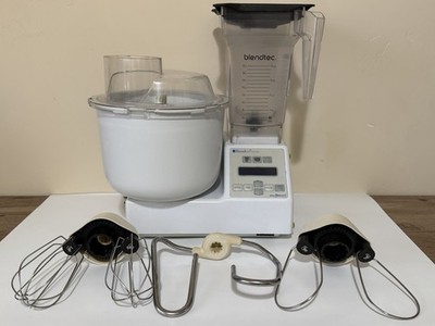 Blendtec Home Mix N Blend II Kitchen Machine With Bowl, Attachments, And Jar