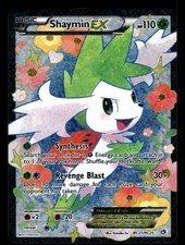 SHAYMIN EX (FULL ART) RC21/RC25 LEGENDARY TREASURES: RADIANT COLL. POKEMON