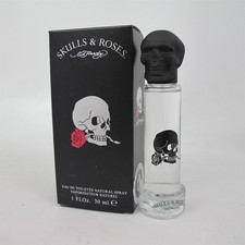 SKULL  ROSES for Men by Ed Hardy 30 ml/1.0 oz Eau de Toilette Spray NIB