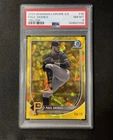 2025 Bowman Chrome Sapphire Yellow Paul Skenes /75 PSA 8