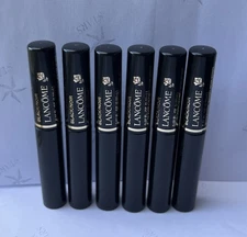 6 x Lancome Definicils High-definition Mascara 01 Black /noir 0.07oz/2.07ml Each