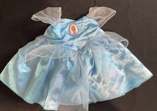 Build-A-Bear Blue Satin Cinderella Dress BABW