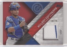 2018 Topps Major League Material Series 1 Red 16/25 Willson Contreras ib6