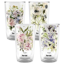 Kelly Ventura Floral Vista Collection Made in USA Double Walled Insulated Tum...