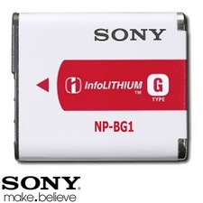 Genuine SONY NP-BG1 Battery For W55 W80 W290 W100 W130 WX10 HX20 HX9 H10 H20
