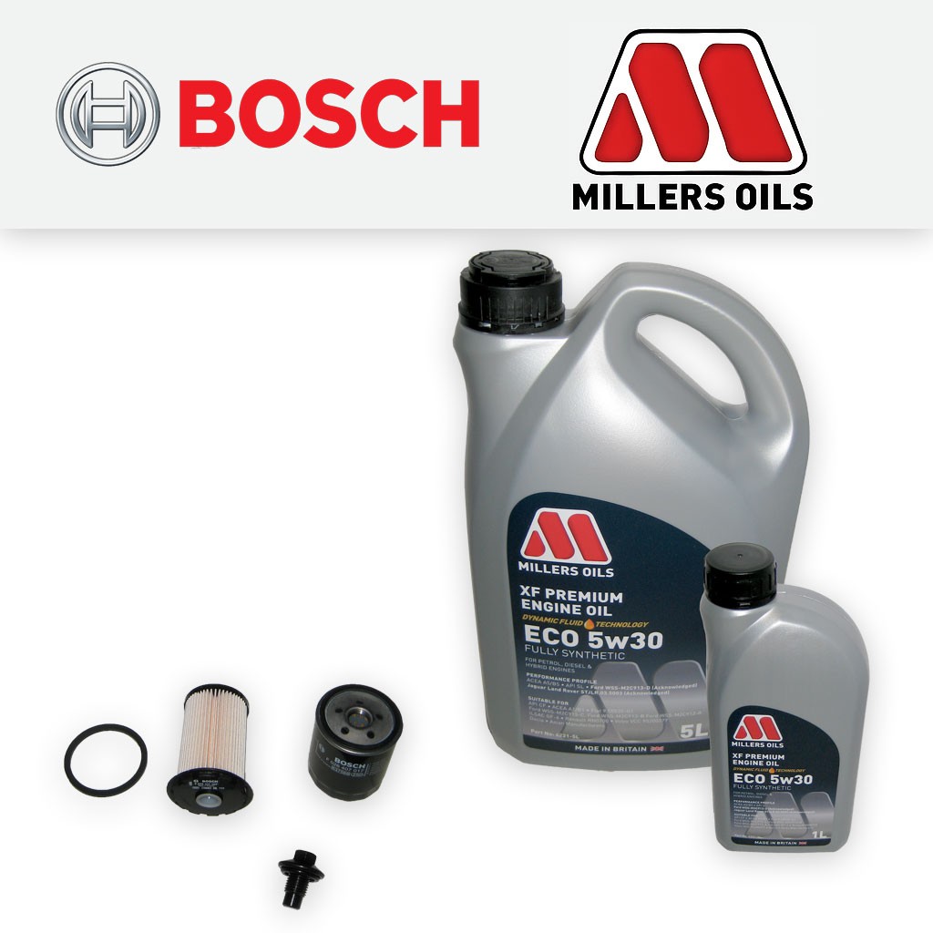 SERVICE KIT for FORD MONDEO MK4 1.8 TDCI OIL FUEL FILTERS +5w30 XF OIL 2007-2010