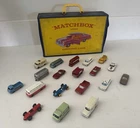 VINTAGE MATCHBOX LESNEY COLLECTION OF 19 WITH CASE LOT