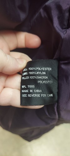 Damen LILA Bromley Sport Größe XL Extra Large Thermoloft Jacke Mantel SO SCHÖN! - Bild 7 von 7