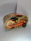 Vintage Marx Prewar Tin Litho Windup Turnover Tank U.S. Army No. 3 Large