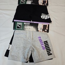 Puma Shorts Boys X-Small 5-6 Youth All Day Comfort Shorts Athletic Sports