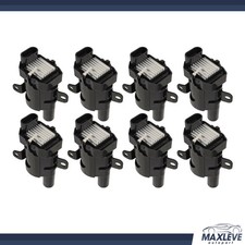 8 Ignition Coils For Chevrolet Silverado 1500 GMC Sierra 1500 4.8L 5.3L 1999-06