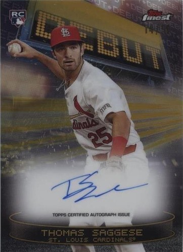 2025 Topps Stadium Club #157 Thomas Saggese 🔥RC🔥 St. Louis